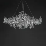 Подвесная люстра WATERDROPS WIDE L100 Chrome