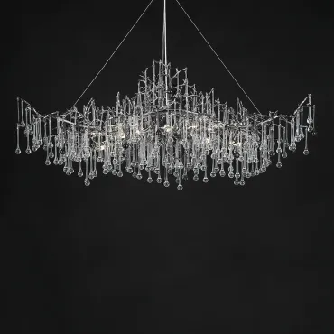 Подвесная люстра WATERDROPS WIDE D135 Chrome