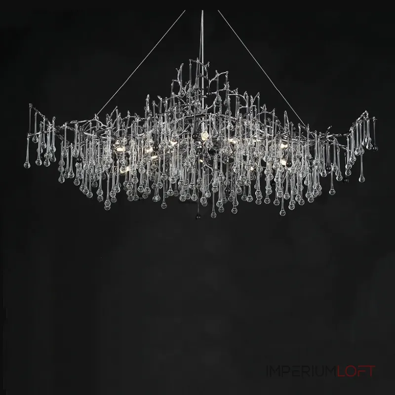 Подвесная люстра WATERDROPS WIDE D150 Chrome Подвесная люстра WATERDROPS WIDE D150 Chrome