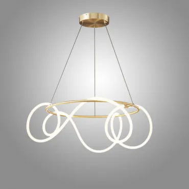 Подвесная люстра GLORIFY LUX R D80 Brass Подвесная люстра GLORIFY LUX R D80 Brass