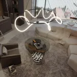 Подвесная люстра GLORIFY LUX R D80 Brass