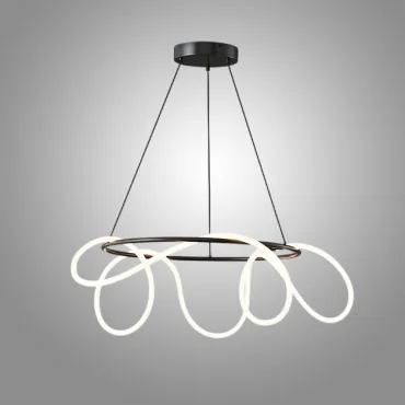 Подвесная люстра GLORIFY LUX R D80 Black Подвесная люстра GLORIFY LUX R D80 Black