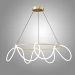 Подвесная люстра GLORIFY LUX R D100 Brass