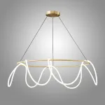 Подвесная люстра GLORIFY LUX R D120 Brass