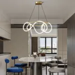 Подвесная люстра GLORIFY LUX R D80 Brass