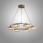 Подвесная люстра CRISPIN R D80 Amber