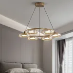 Подвесная люстра CRISPIN R D80 Amber