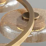 Подвесная люстра CRISPIN R D80 Amber