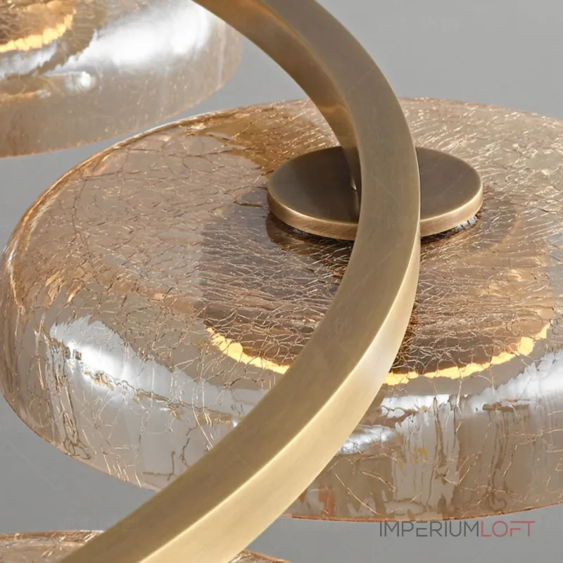 Подвесная люстра CRISPIN R D80 Amber