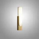 Светодиодный настенный светильник с имитацией мрамора MIRCA Gold от ImperiumLoft