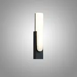 Светодиодный настенный светильник с имитацией мрамора MIRCA Black от ImperiumLoft