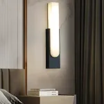 Светодиодный настенный светильник с имитацией мрамора MIRCA White от ImperiumLoft