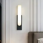 Светодиодный настенный светильник с имитацией мрамора MIRCA White от ImperiumLoft