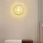 Серия настенных светильников с фактурным прозрачным плафоном RANI White от ImperiumLoft