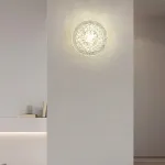 Серия настенных светильников с фактурным прозрачным плафоном RANI White от ImperiumLoft