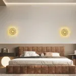 Серия настенных светильников с фактурным прозрачным плафоном RANI White от ImperiumLoft