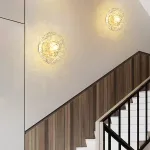 Серия настенных светильников с фактурным прозрачным плафоном RANI White от ImperiumLoft