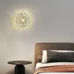 Серия настенных светильников с фактурным прозрачным плафоном RANI White от ImperiumLoft