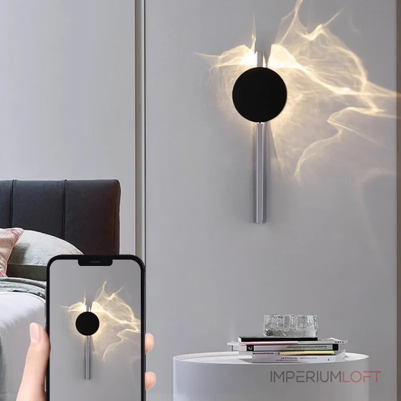 Серия интерьерных настенных светильников, создающих оригинальные световые эффекты за счет поворотного рассеивателя FRIPPE B Silver от ImperiumLoft Серия интерьерных настенных светильников, создающих оригинальные световые эффекты за счет поворотного рассеивателя FRIPPE B Silver от ImperiumLoft