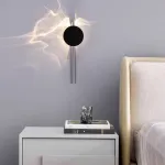 Серия интерьерных настенных светильников, создающих оригинальные световые эффекты за счет поворотного рассеивателя FRIPPE B Silver от ImperiumLoft