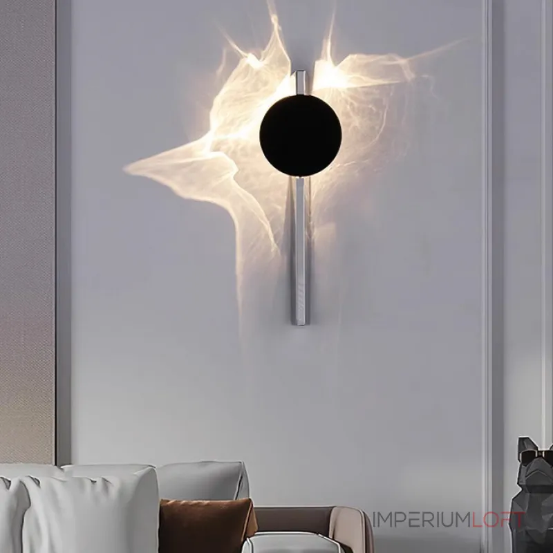 Серия интерьерных настенных светильников, создающих оригинальные световые эффекты за счет поворотного рассеивателя FRIPPE B Silver от ImperiumLoft Серия интерьерных настенных светильников, создающих оригинальные световые эффекты за счет поворотного рассеивателя FRIPPE B Silver от ImperiumLoft