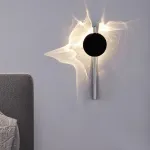 Серия интерьерных настенных светильников, создающих оригинальные световые эффекты за счет поворотного рассеивателя FRIPPE B Silver от ImperiumLoft