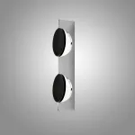 Серия интерьерных настенных светильников, создающих оригинальные световые эффекты за счет поворотного рассеивателя FRIPPE C Silver от ImperiumLoft