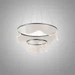 Подвесная люстра SCENE RING D60+30 Grey