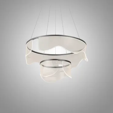 Подвесная люстра SCENE RING D60+30 Grey Подвесная люстра SCENE RING D60+30 Grey