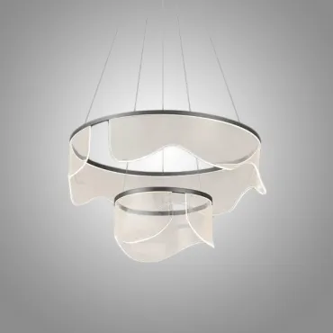 Подвесная люстра SCENE RING D80+40 Grey