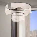 Подвесная люстра SCENE RING D60+30 Grey
