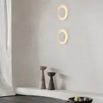 Серия светодиодных настенных светильников белого цвета в скандинавском стиле AIS D38 4000К от ImperiumLoft