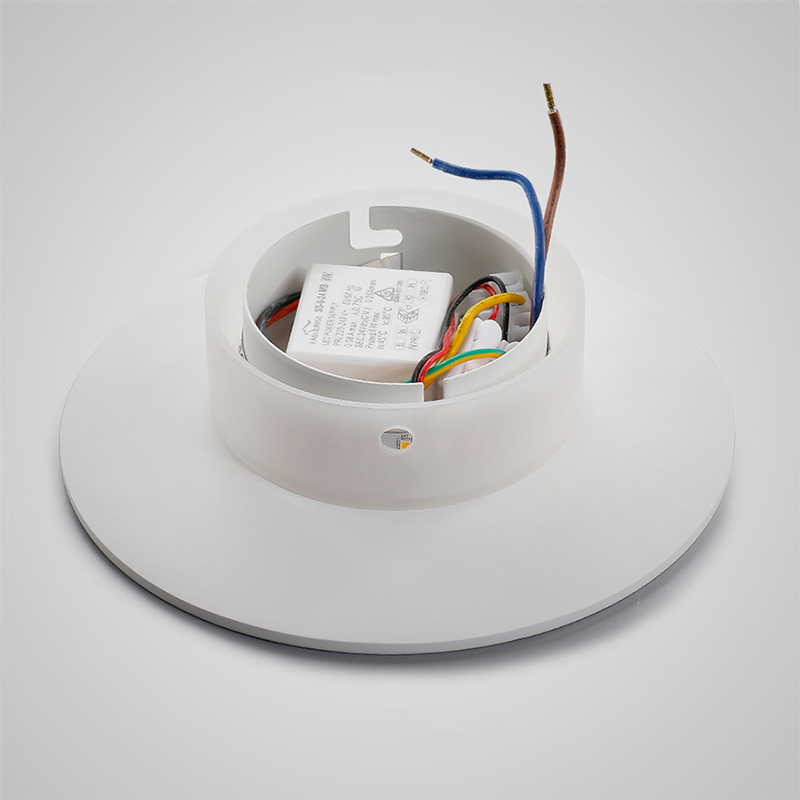 Серия светодиодных настенных светильников белого цвета в скандинавском стиле AIS D38 4000К от ImperiumLoft