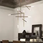 Люстра на штанге TRAVERSE LUX H142 в современном стиле от ImperiumLoft