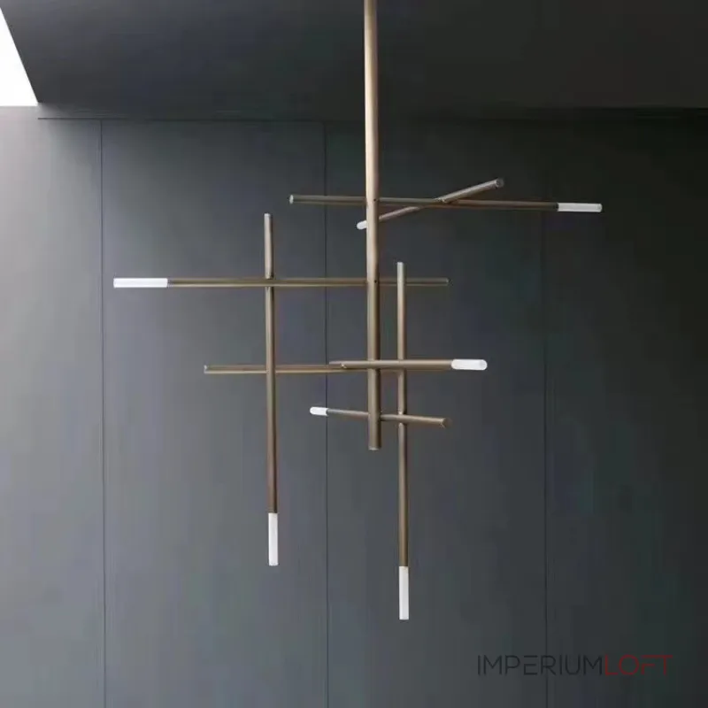 Люстра на штанге TRAVERSE LUX H142 в современном стиле от ImperiumLoft