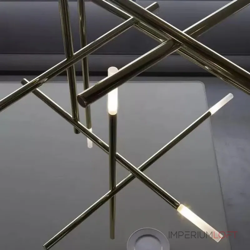 Люстра на штанге TRAVERSE LUX H142 в современном стиле от ImperiumLoft