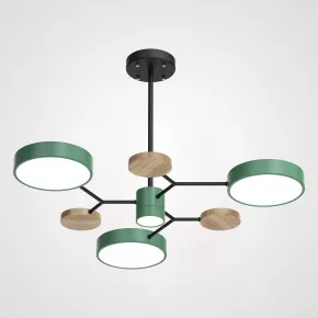 Люстра на штанге MEADE 4 lamps Green Люстра на штанге MEADE 4 lamps Green