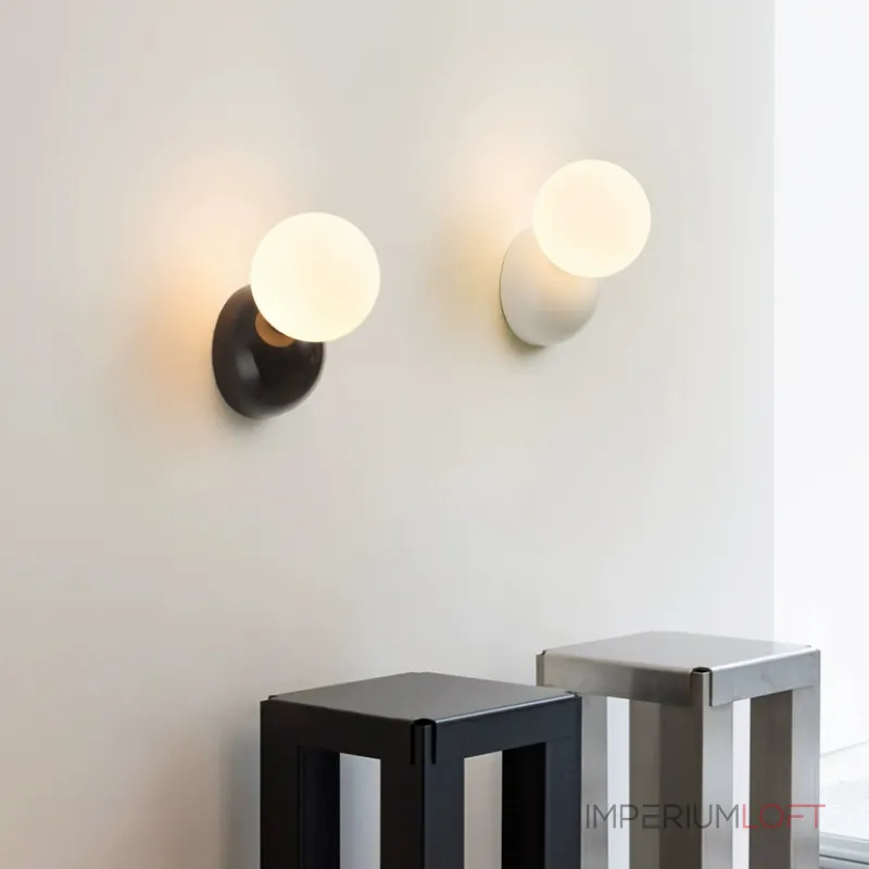 Настенный светильник Ball Black от ImperiumLoft