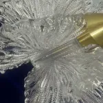 Подвесные светильники с рассеивателями в виде стилизованных цветочных лепестков с LED подсветкой PETALS ONE от ImperiumLoft