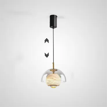 Подвесной светильник HENNEKE MARBLE Cloud Marble с лифтом