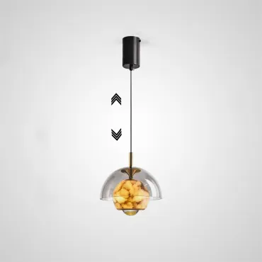 Подвесной светильник HENNEKE MARBLE Natural Marble с лифтом