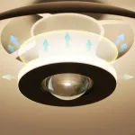 Серия светодиодных подвесных светильников с двойным купольным плафоном и линзированным источником света TERRY D28 от ImperiumLoft