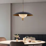 Серия светодиодных подвесных светильников с купольным плафоном и прозрачным рассеивателем с эффектом льда BOGE от ImperiumLoft