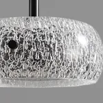 Светодиодный светильник с прозрачным фактурным плафоном и двунаправленным светом EILERT от ImperiumLoft