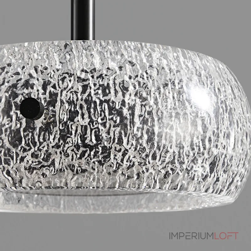 Светодиодный светильник с прозрачным фактурным плафоном и двунаправленным светом EILERT от ImperiumLoft