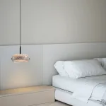 Светодиодный светильник с прозрачным фактурным плафоном и двунаправленным светом EILERT от ImperiumLoft