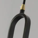 Серия подвесных светильников из черненой латуни с шарообразным мраморным плафоном VITAL MARBLE D15 от ImperiumLoft