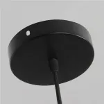 Серия подвесных светильников из черненой латуни с шарообразным мраморным плафоном VITAL MARBLE D15 от ImperiumLoft