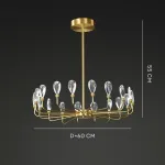 Люстра на штанге GLORIOLE UP B D60