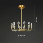 Люстра на штанге GLORIOLE UP B D50